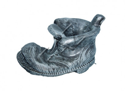 Schuh Deko Blumen Vintage Vase Deko Blumentopf Dekoration Deko Hochglanz Vasen